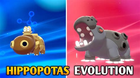 what does hippowdon evolve into.